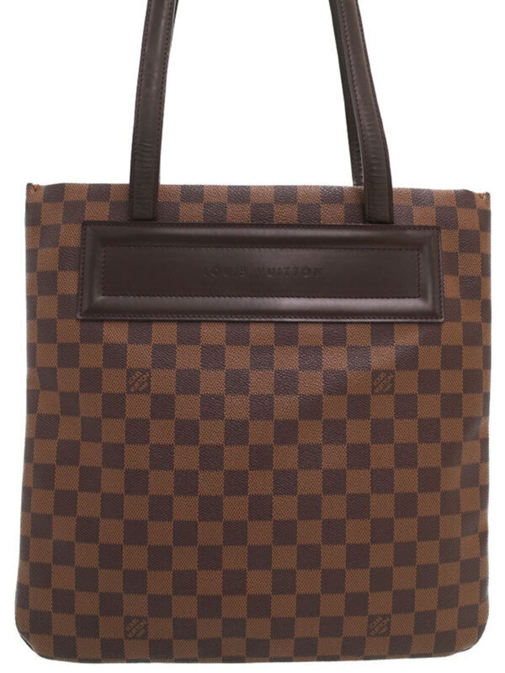 Louis Vuitton Damier Clifton Shoulder Bag Canvas Leather Brown